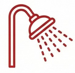 Shower installations<br />
