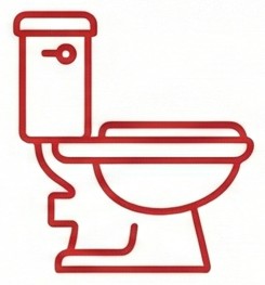 Toilet installation<br />
