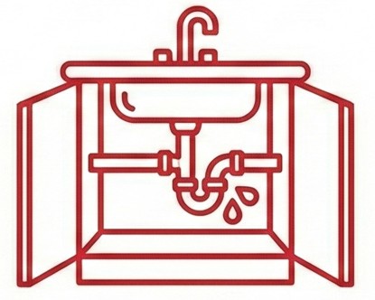 Under-sink leaks<br />
